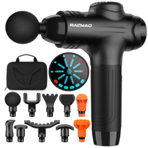 RAEMAO Massage Gun, Handheld Electric Deep Tissue Back Massager